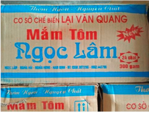 Mắm tôm Ngọc Lâm - Sản phẩm OCOP 3 Sao tỉnh Nam Định năm 2020 2 130287287 116540290283160 5095856883192313577 n