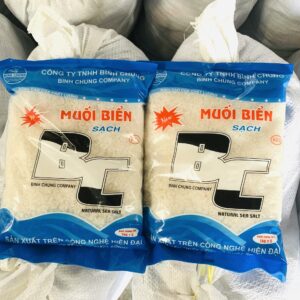 Muối biển sạch Bình Chung 4 muoi bien sach 3