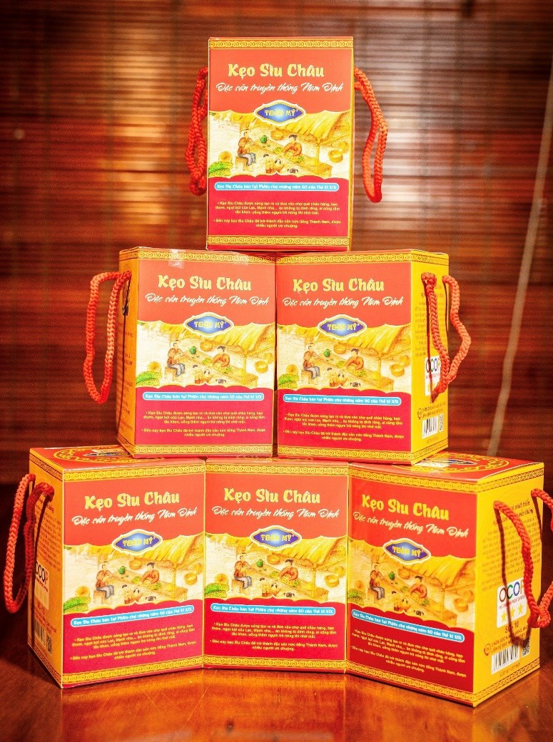 SẢN PHẨM OCOP KẸO SÌU CHÂU – HƯƠNG VỊ SẢN PHẨM TRUYỀN THỐNG NAM ĐỊNH 3 19