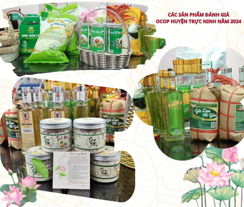 OCOP Trực Ninh 2024: Nâng Tầm Giá Trị Sản Phẩm Địa Phương Qua Đánh Giá Phân Hạng SẢN PHẨM OCOP 2 anh 1