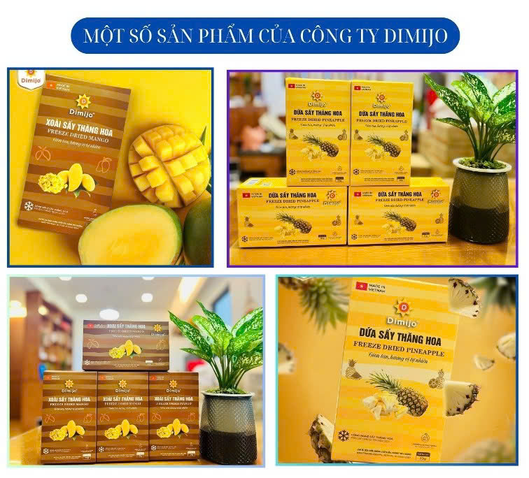 MÍT SẤY VÀ CHUỐI SẤY THĂNG HOA DIMIJO – HÀNH TRÌNH LAN TỎA VỊ TỰ NHIÊN TỪ SẢN PHẨM OCOP 3 dimijo 1